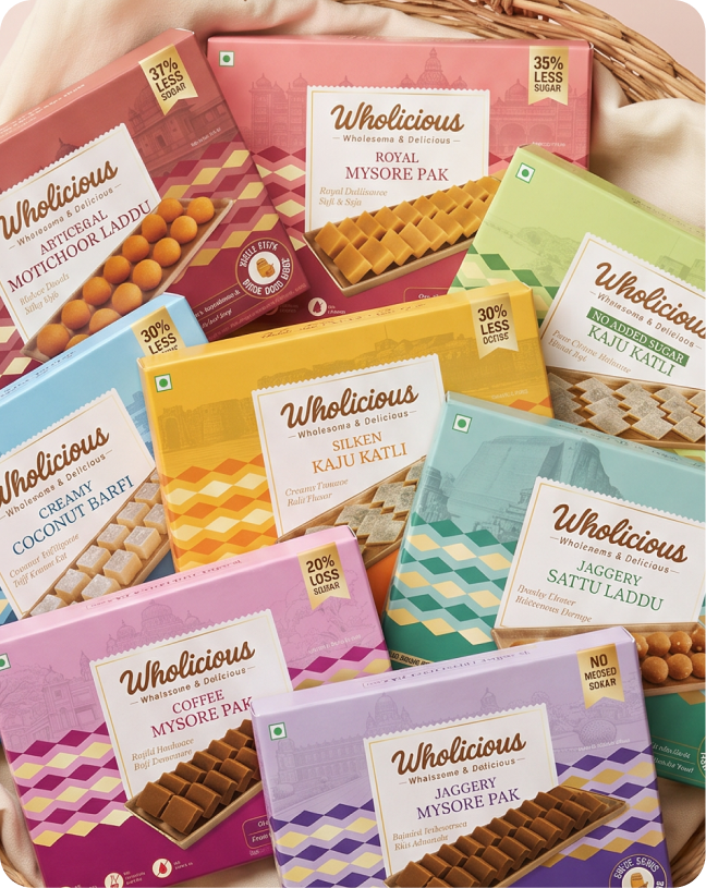 Best Sellers | Most Loved Indian Mithai | Wholicious Foods