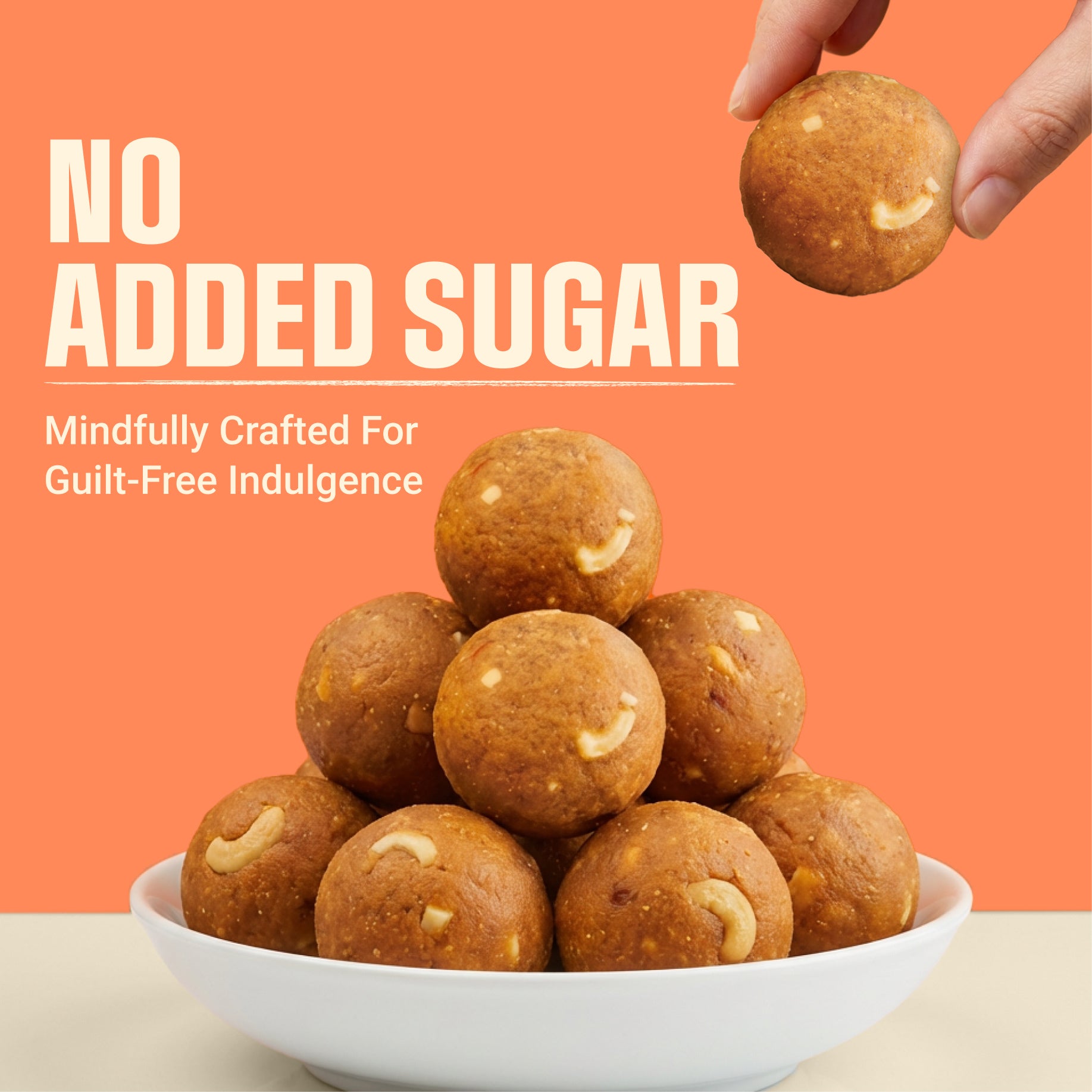 Sugar Free Dry Fruit Besan Laddu