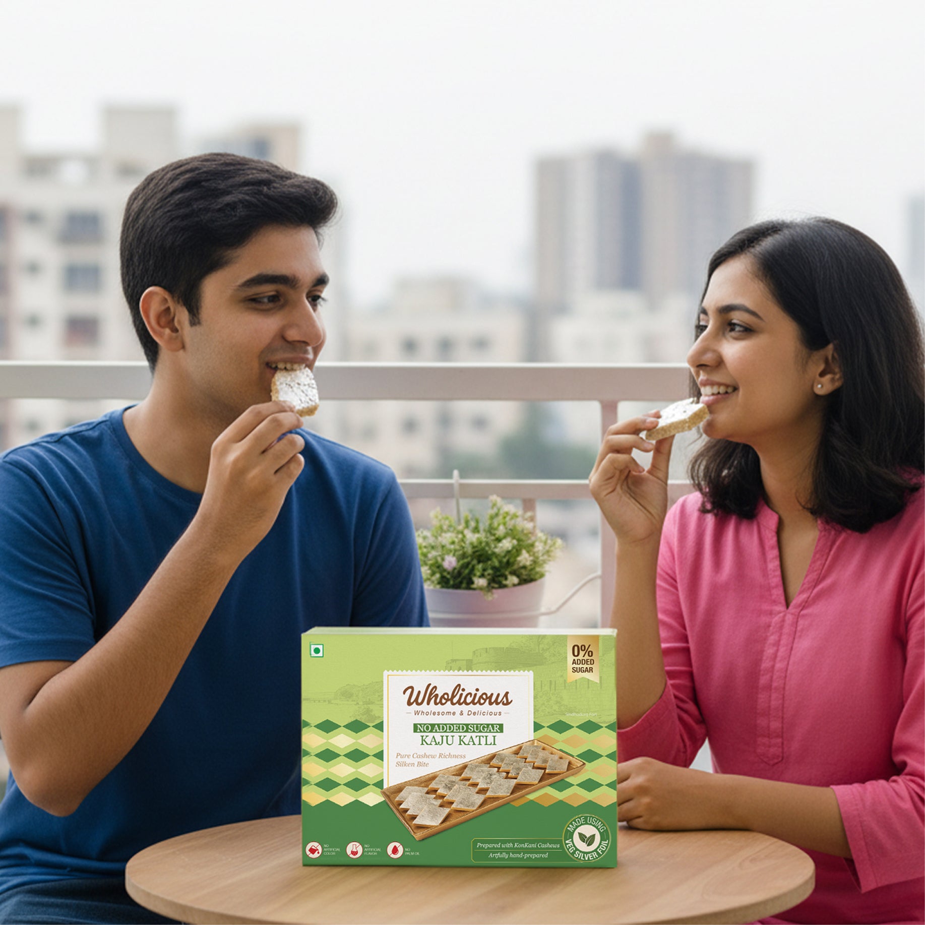 No Added Sugar Kaju Katli