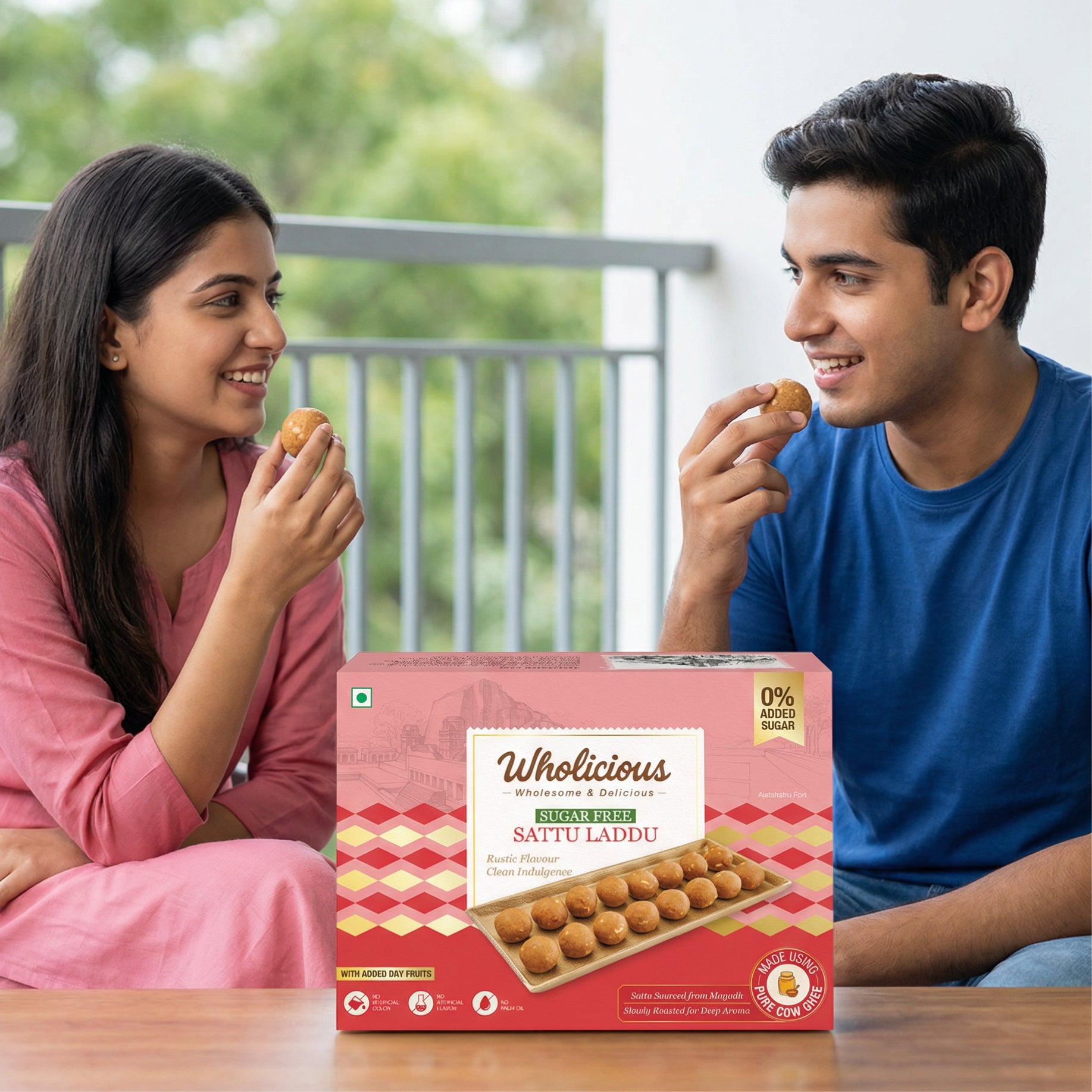 Sugar Free Sattu Dry Fruit Laddu