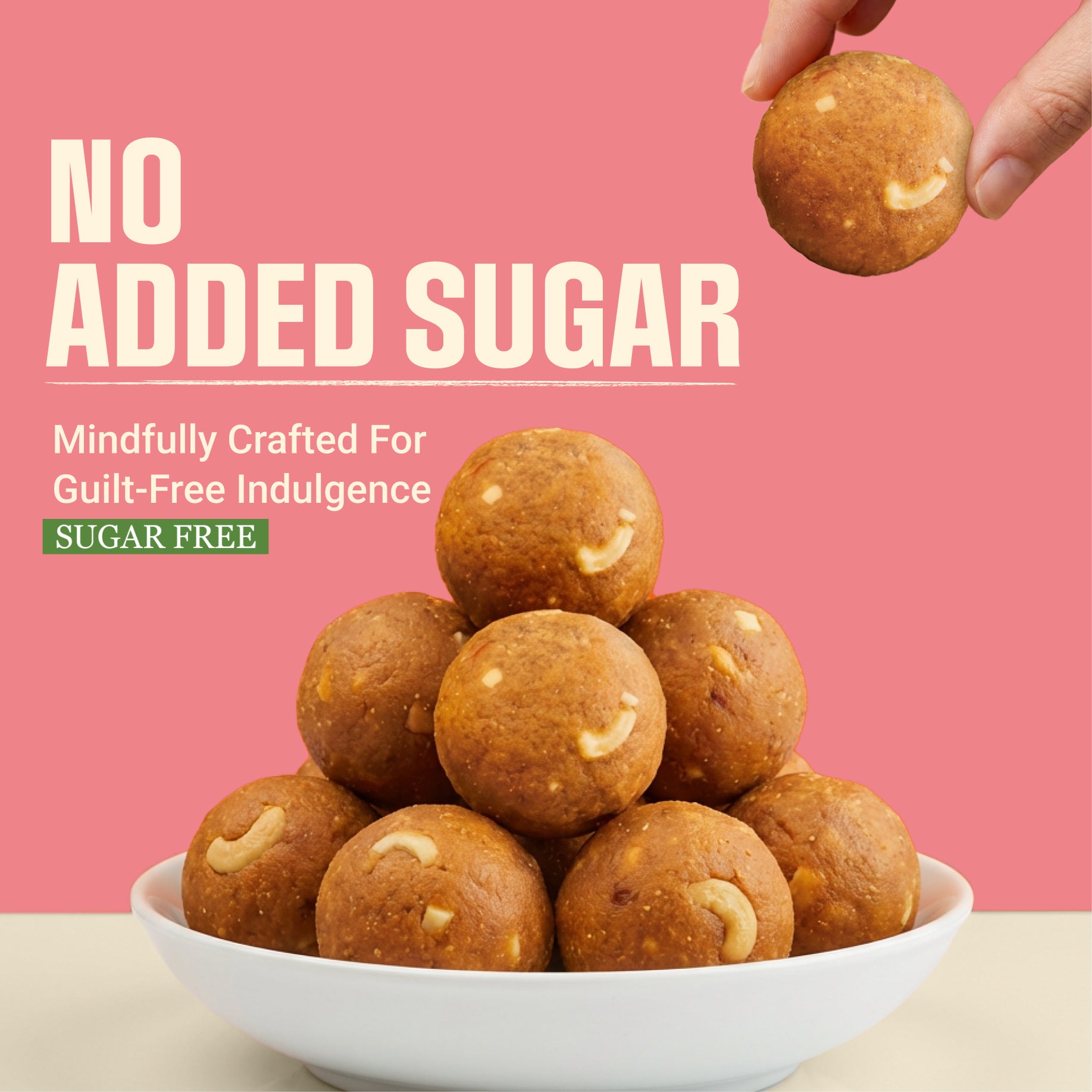 Sugar Free Sattu Dry Fruit Laddu