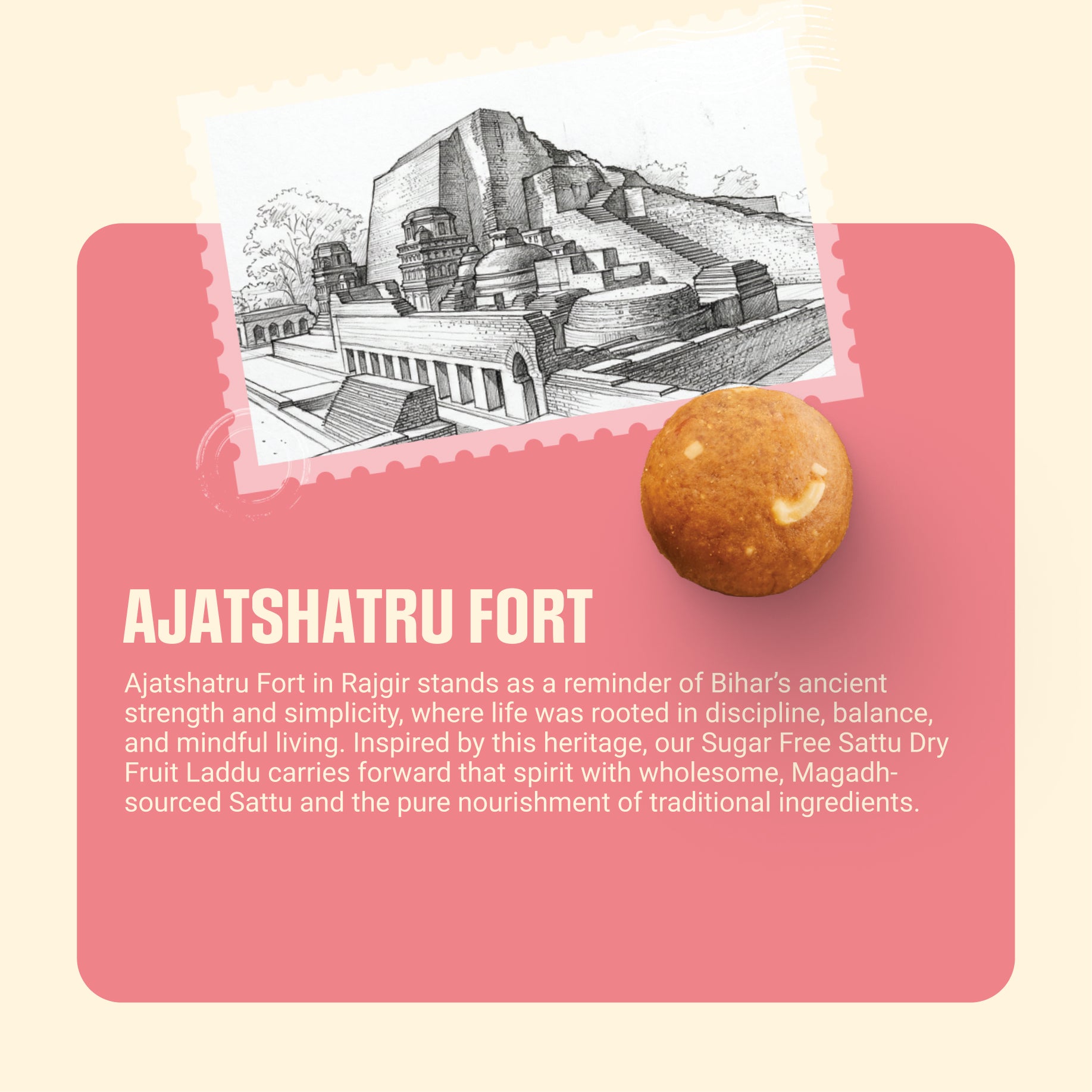 Sugar Free Sattu Dry Fruit Laddu