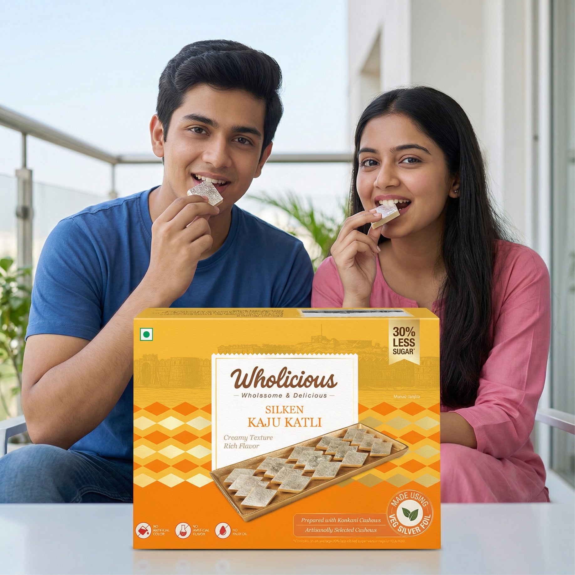 Silken Kaju Katli